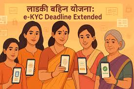 जून संपण्यापूर्वीच ई-केवायसी करा; नाहीतर हप्ता बंद! जून संपण्यापूर्वीच ई-केवायसी करा; नाहीतर हप्ता बंद!