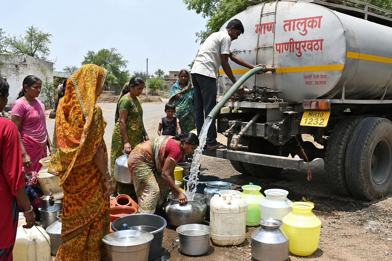 सातारा जिल्ह्यात ११६ गावे, ३९१ वाड्यांना पाणीटंचाईचा फटका सातारा जिल्ह्यात ११६ गावे, ३९१ वाड्यांना पाणीटंचाईचा फटका